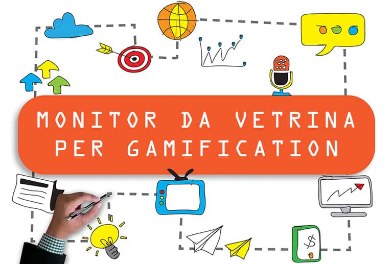 Monitor da Vetrina per Gamification