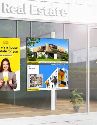 Sfruttare il Digital Signage nell'allestimento vetrine