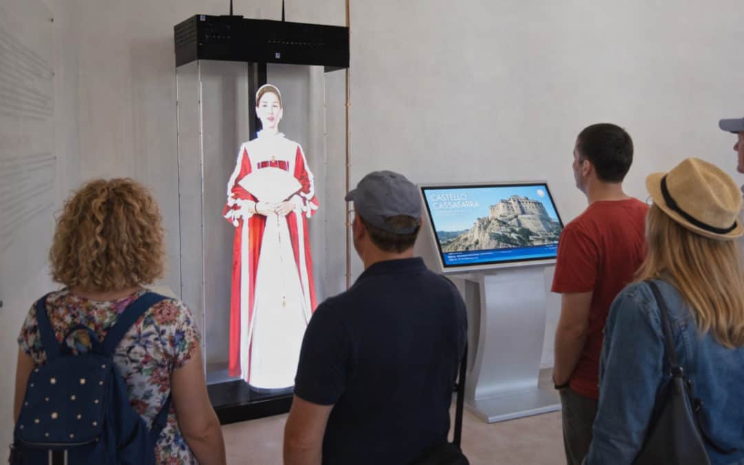 Ologramma museo: come abbiamo riportato in vita la baronessa di Massafra nel castello del XVI secolo