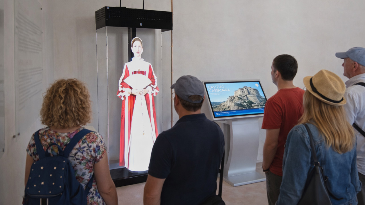 Ologramma di Isabella Monsorio