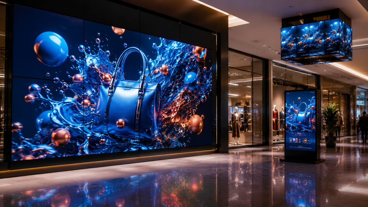 Video 3D per retail, ledwall e schermi digitali