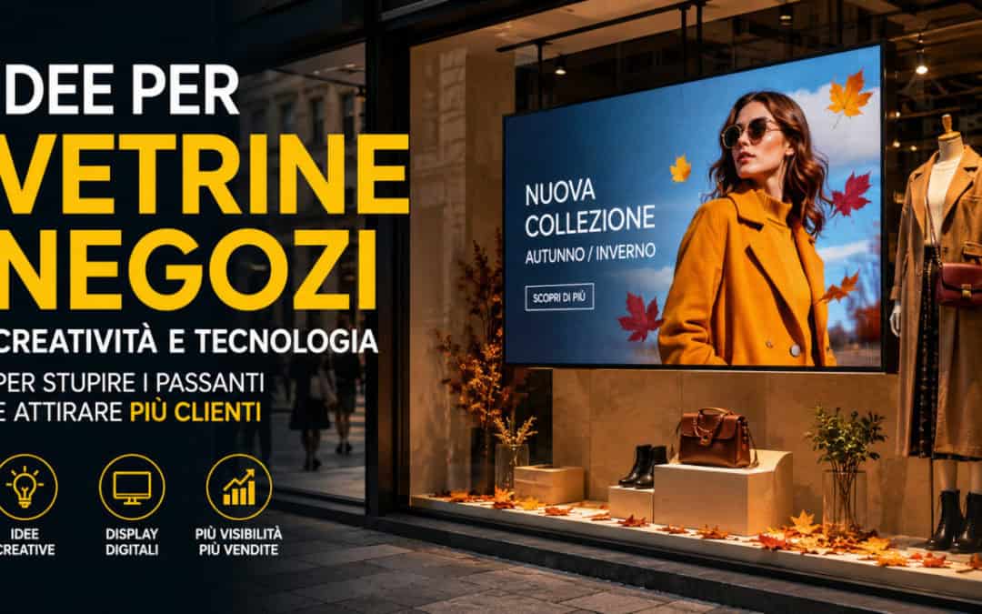 Idee per vetrine negozi: la guida completa per progettare una vetrina che vende