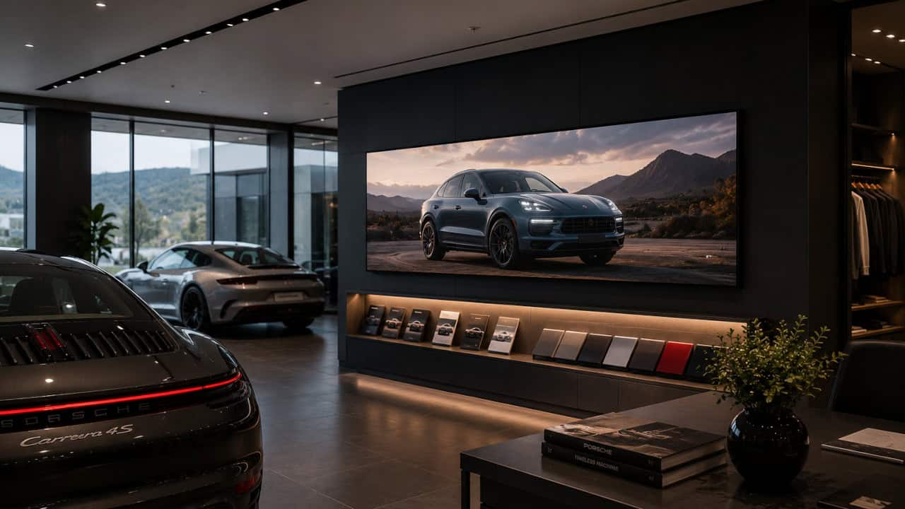 Ledwall indoor concessionaria auto Ledwall indoor concessionaria auto