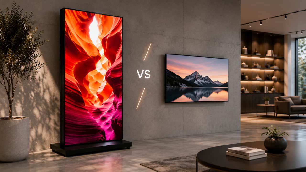 Poster LED o Monitor Professionale? Poster LED o Monitor Professionale?