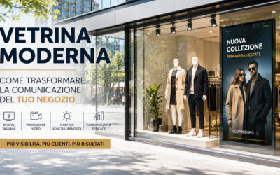 Vetrina moderna: come trasformare la comunicazione del tuo negozio