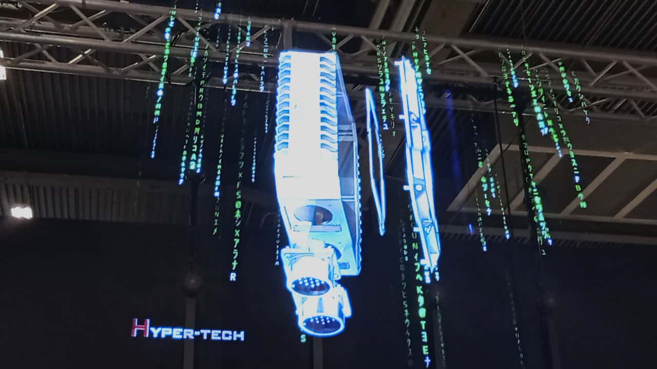 La centralina Hyper-Tech protagonista dell'animazione La centralina Hyper-Tech protagonista dell'animazione