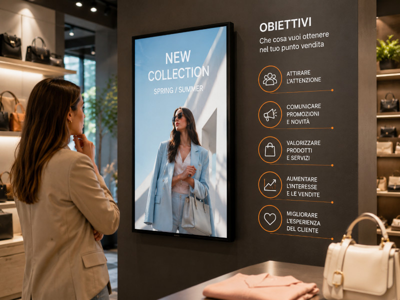 Obiettivi delle soluzioni digitali per retail
