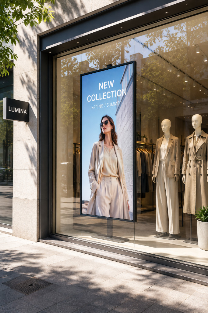 Soluzioni digitali per il retail da vetrina