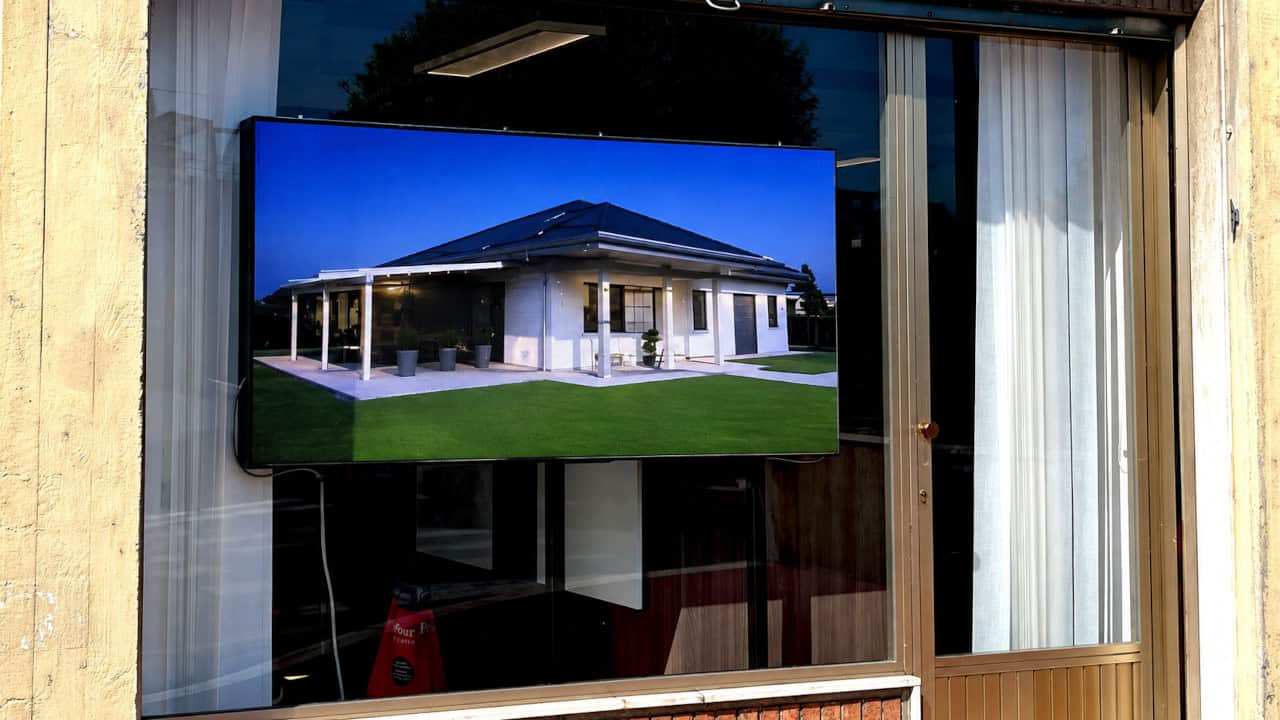 Vetrina Agenzia Immobiliare  Digitale: Ledwall